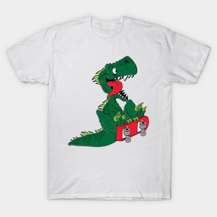 Dino Boarding T-Shirt